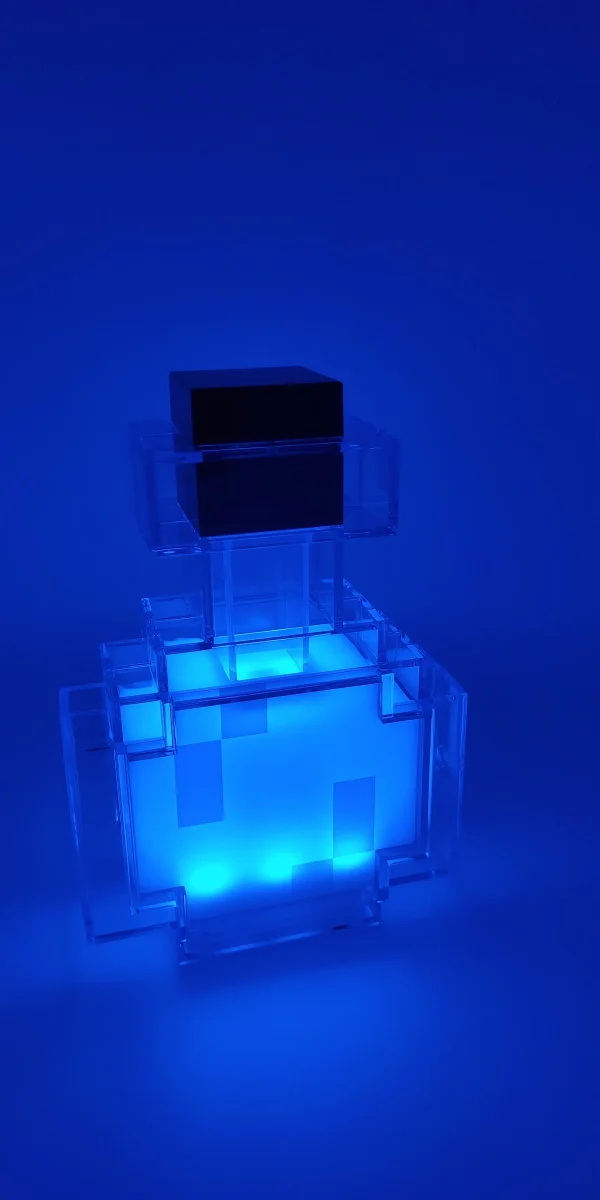 Minecraft בקבוק - מנורת לילה נטענת